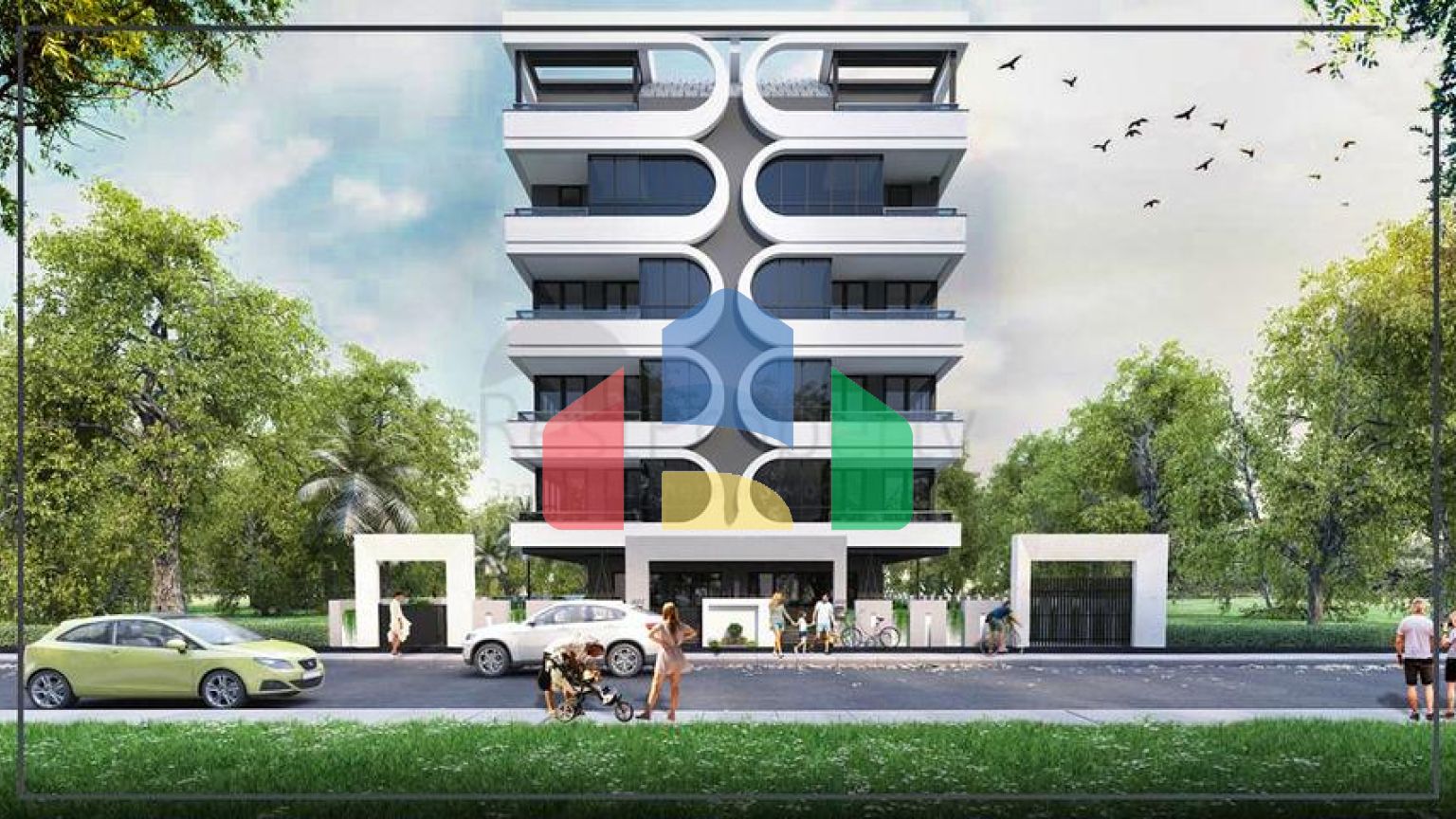 Квартиры планировки 2+1 и 3+1 в микрорайоне Ешильбахче - Анталья