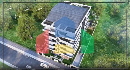 Квартиры планировки 2+1 и 3+1 в микрорайоне Ешильбахче - Анталья