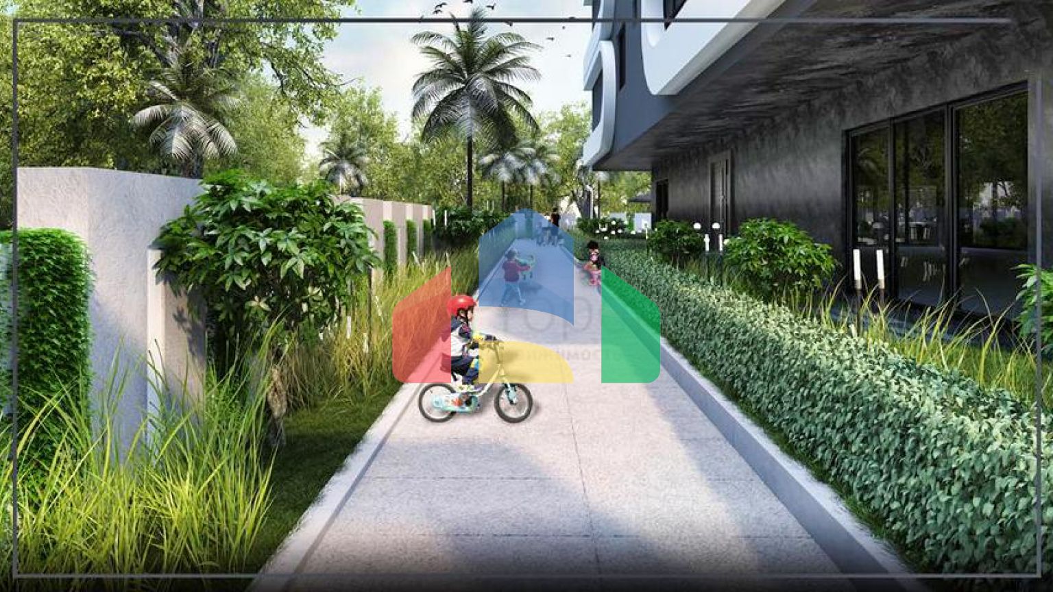 Квартиры планировки 2+1 и 3+1 в микрорайоне Ешильбахче - Анталья