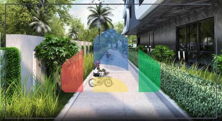 Квартиры планировки 2+1 и 3+1 в микрорайоне Ешильбахче - Анталья