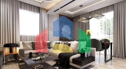 Квартира планування 3 + 1 в центрі міста Анталії