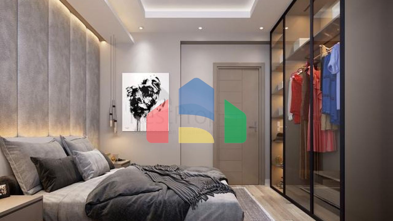 Квартира планування 3 + 1 в центрі міста Анталії