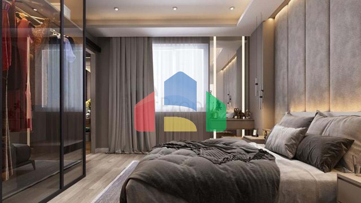 Квартира планування 3 + 1 в центрі міста Анталії