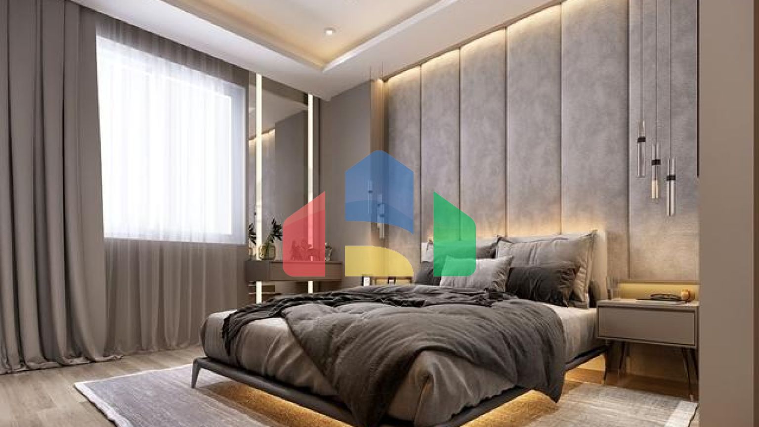 Квартира планування 3 + 1 в центрі міста Анталії