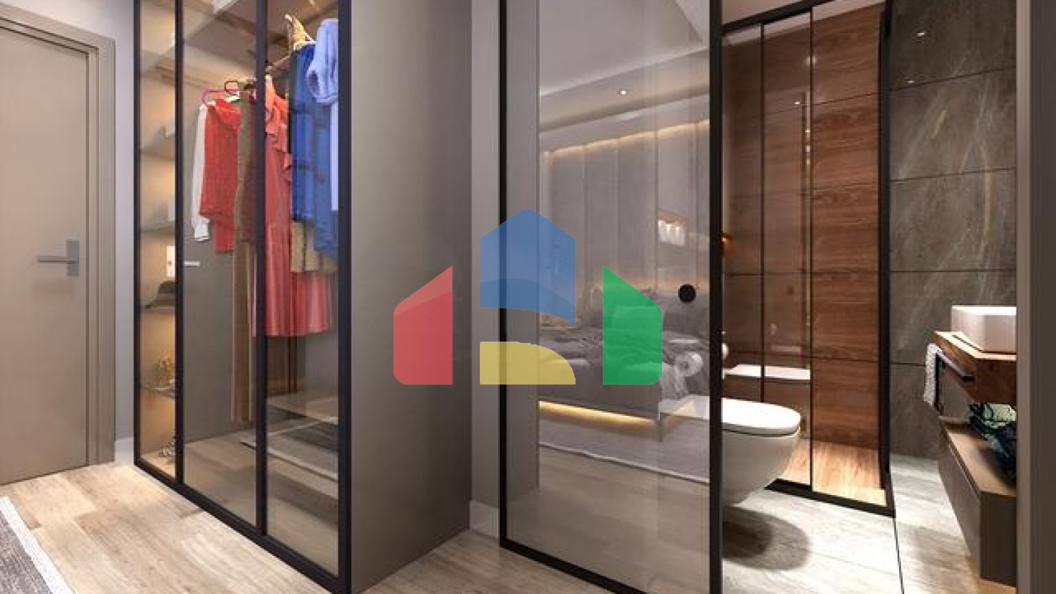 Квартира планування 3 + 1 в центрі міста Анталії