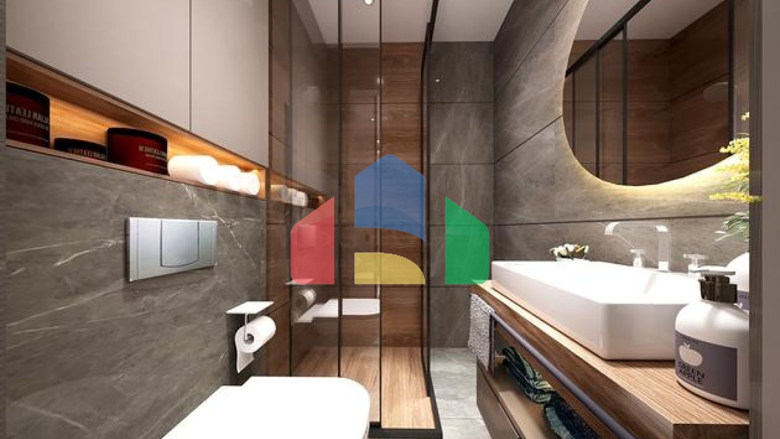 Квартира планування 3 + 1 в центрі міста Анталії