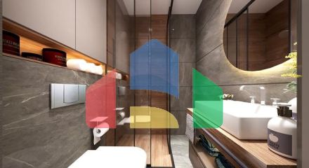 Квартира планування 3 + 1 в центрі міста Анталії