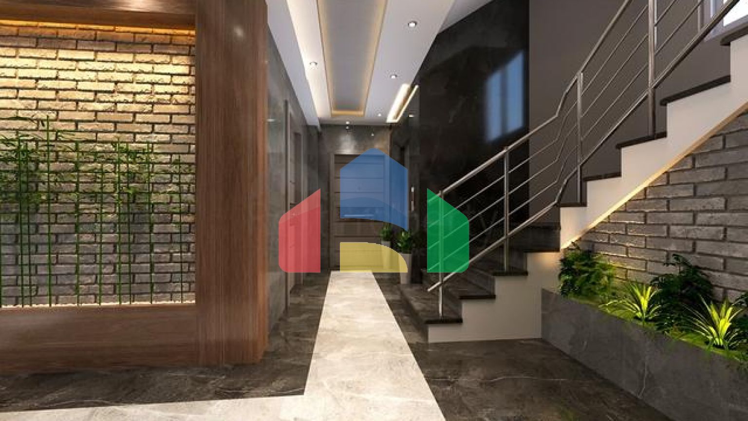 Квартира планування 3 + 1 в центрі міста Анталії