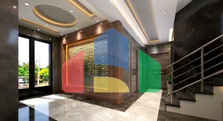 Квартира планування 3 + 1 в центрі міста Анталії