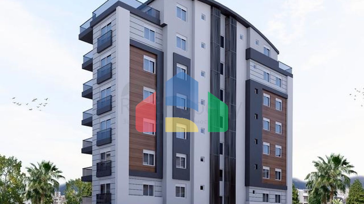 Квартира планування 3 + 1 в центрі міста Анталії