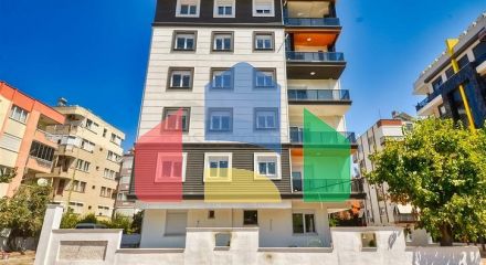 Квартиры планировки 2+1,3+1 в центре города Анталия