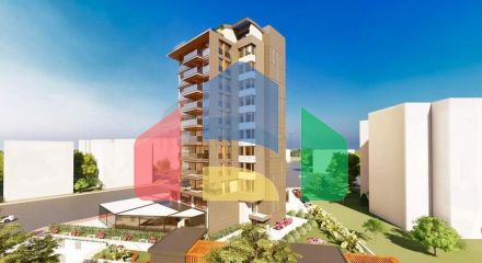 Investment project with sea view in Antalya city center