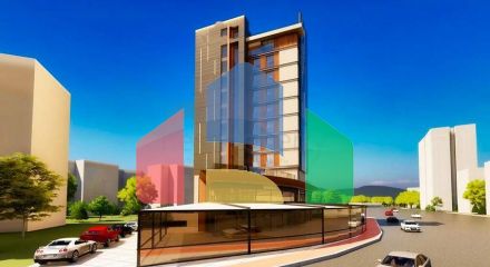 Investment project with sea view in Antalya city center