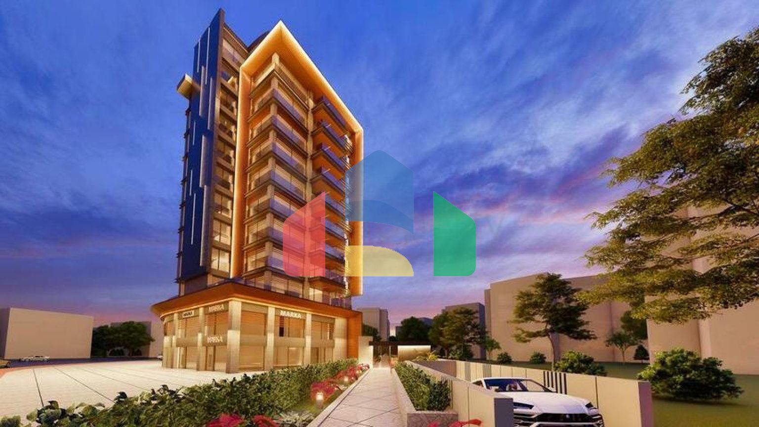 Інвестиційний проект з видом на море в центрі міста Анталія