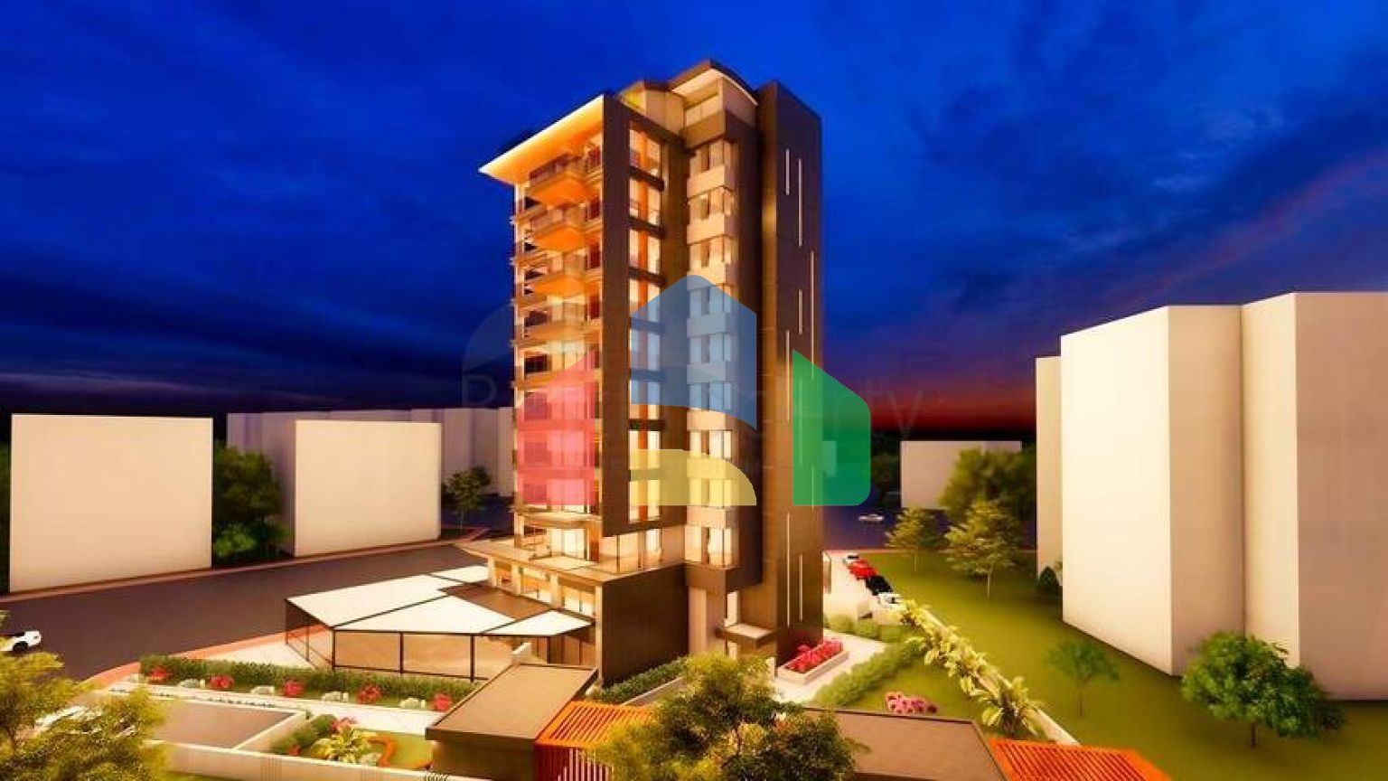 Інвестиційний проект з видом на море в центрі міста Анталія