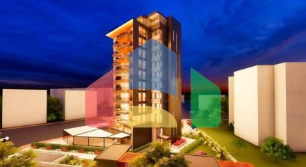 Інвестиційний проект з видом на море в центрі міста Анталія