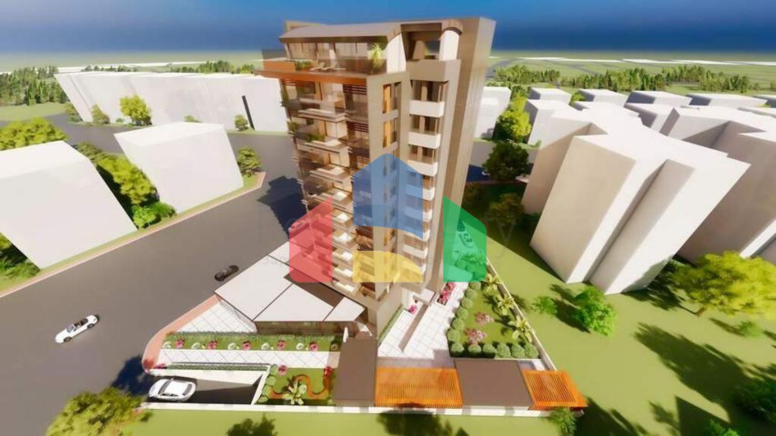 Інвестиційний проект з видом на море в центрі міста Анталія