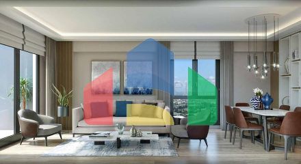 Квартира планировки 2+1 в районе Кепез - Анталия