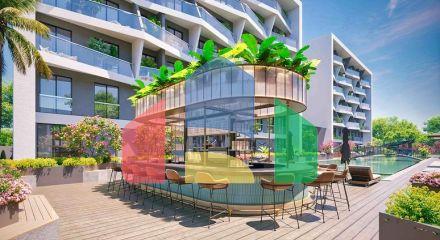 Інвестиційний проект вілли в житловому комплексі, мікрорайон Алтинова-Анталія