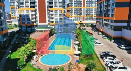 Квартира планування 1 + 1 в районі Кепез - Анталія