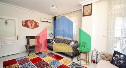 Квартира планировки 2+1 в районе Кепез - Анталия
