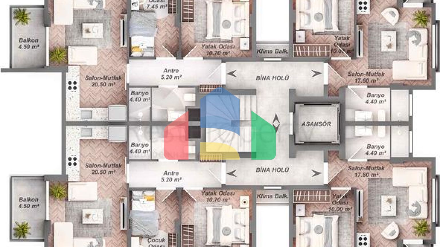 Інвестиційний проект в районі Кепез-Анталія