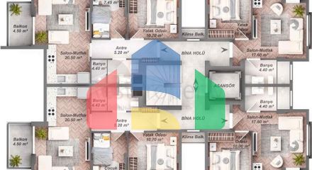 Інвестиційний проект в районі Кепез-Анталія