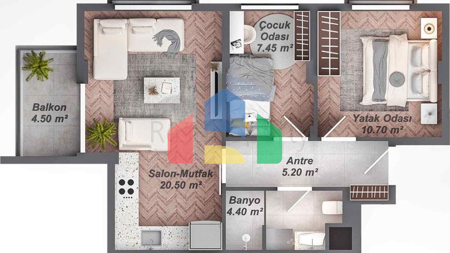 Інвестиційний проект в районі Кепез-Анталія