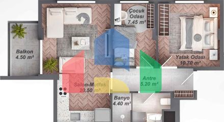 Інвестиційний проект в районі Кепез-Анталія