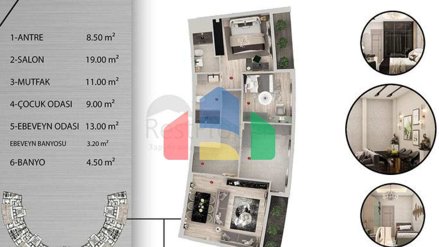 Інвестиційний проект в районі Кепез-Анталія