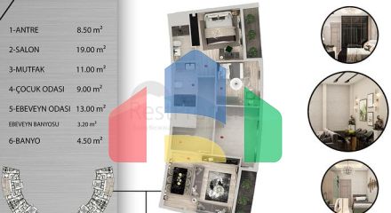 Інвестиційний проект в районі Кепез-Анталія