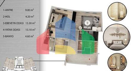 Інвестиційний проект в районі Кепез-Анталія