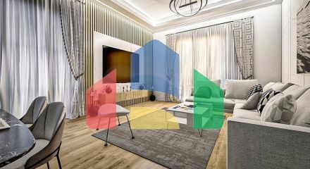 Квартира планування 1 + 1 в районі Кепез - Анталія