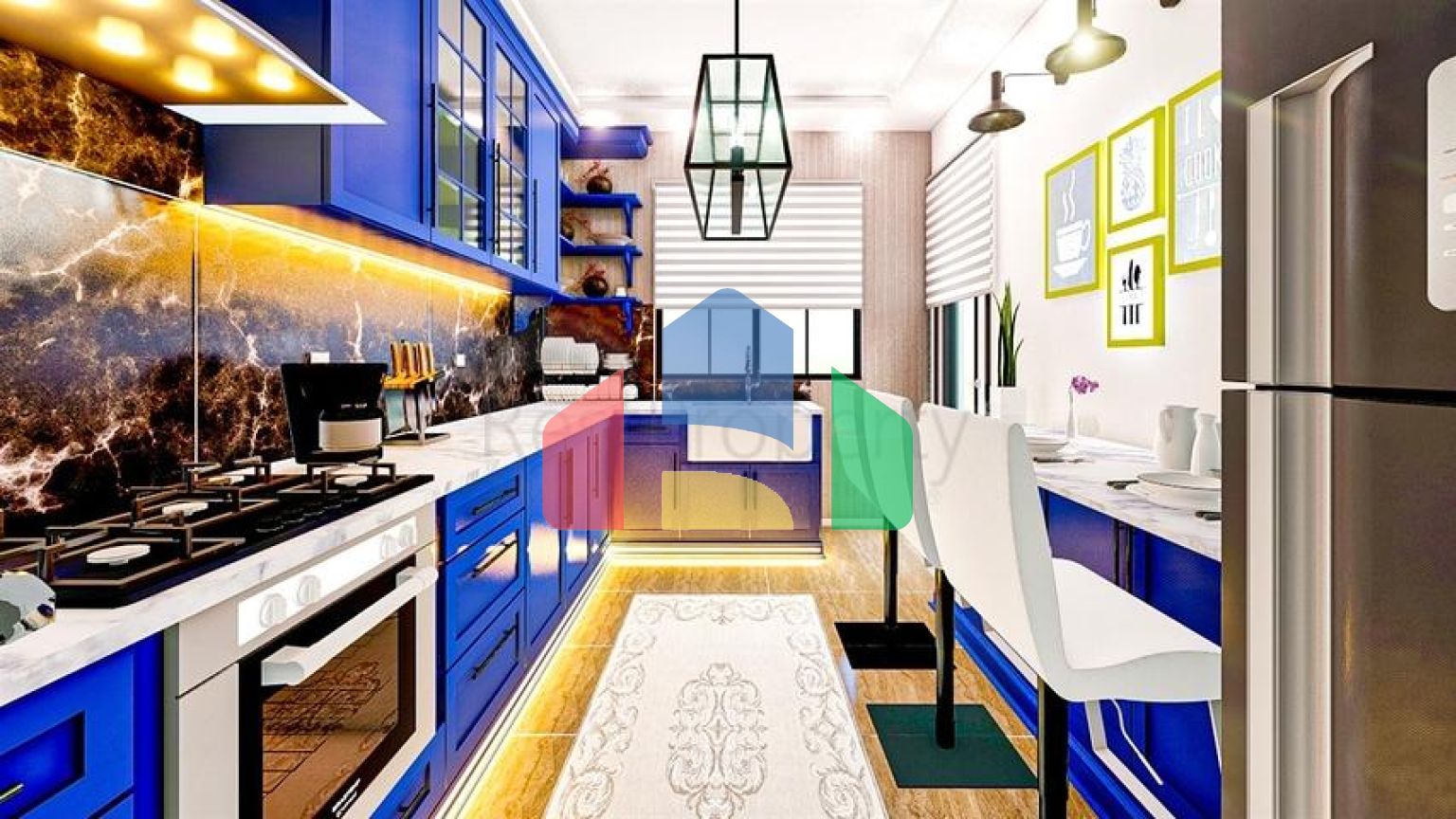 Квартира планування 1 + 1 в районі Кепез - Анталія