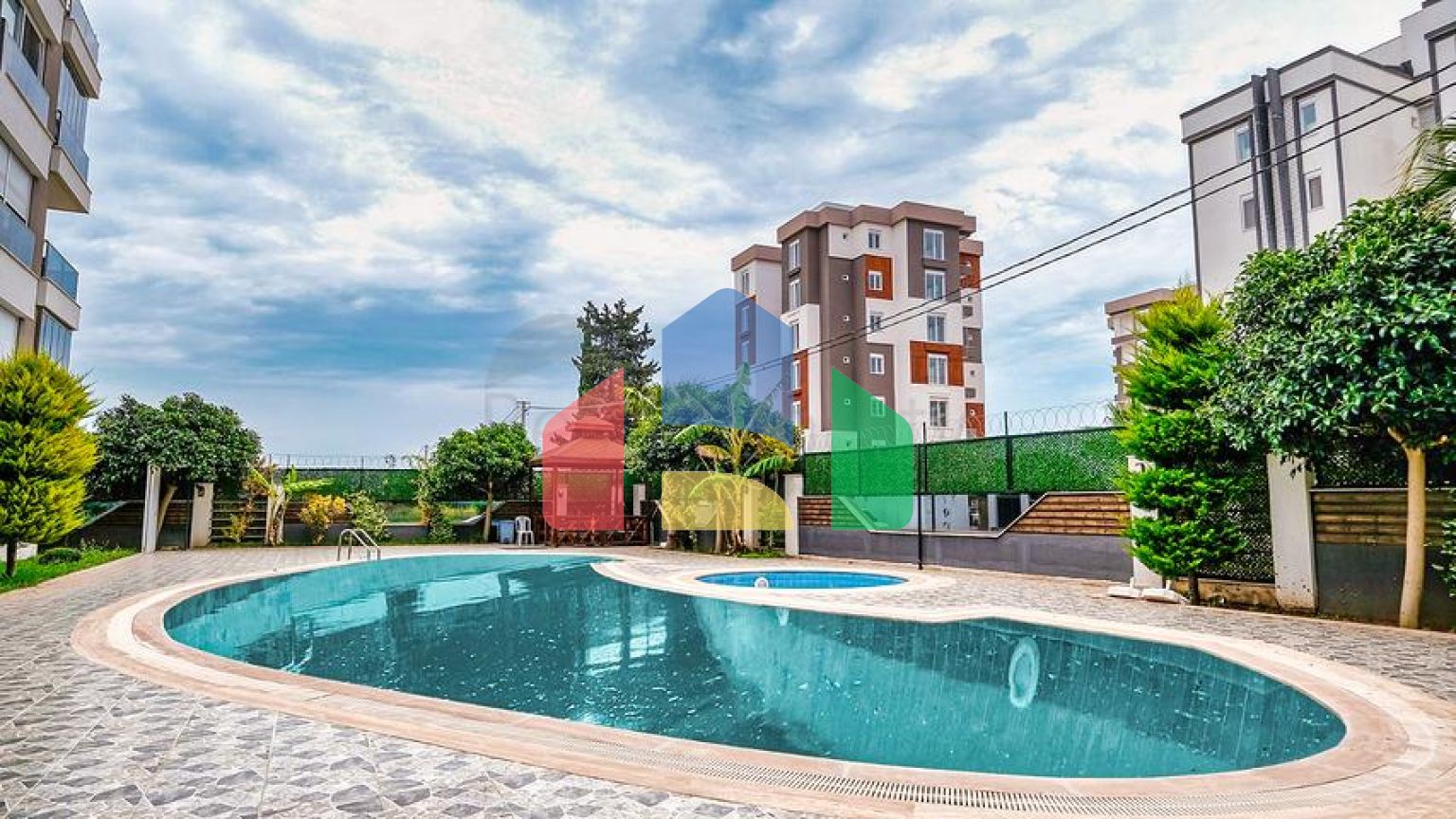 Квартира планировки 2+1 в районе Кепез - Анталия