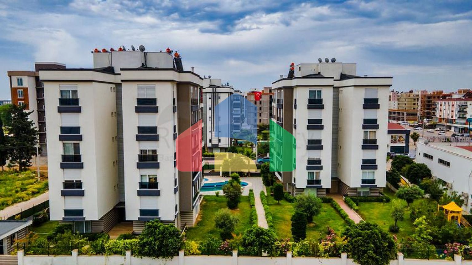 Квартира планировки 2+1 в районе Кепез - Анталия