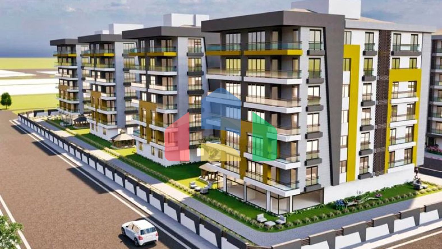 Квартири планування 2+1 , 3+1 і 4+1 в районі Кепез - Анталія