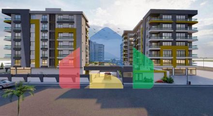 Квартири планування 2+1 , 3+1 і 4+1 в районі Кепез - Анталія