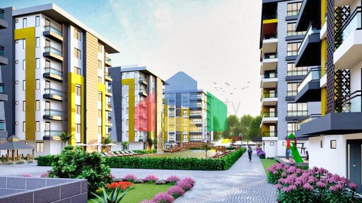 Квартири планування 2+1 , 3+1 і 4+1 в районі Кепез - Анталія