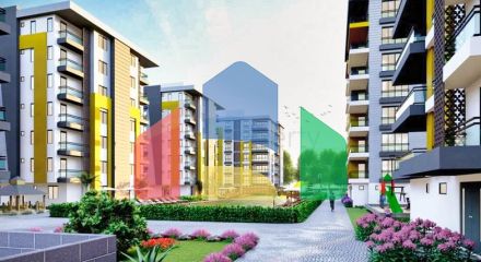 Квартири планування 2+1 , 3+1 і 4+1 в районі Кепез - Анталія