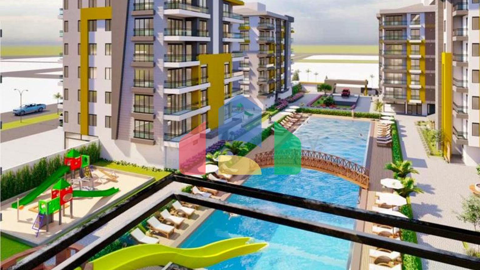 Квартири планування 2+1 , 3+1 і 4+1 в районі Кепез - Анталія