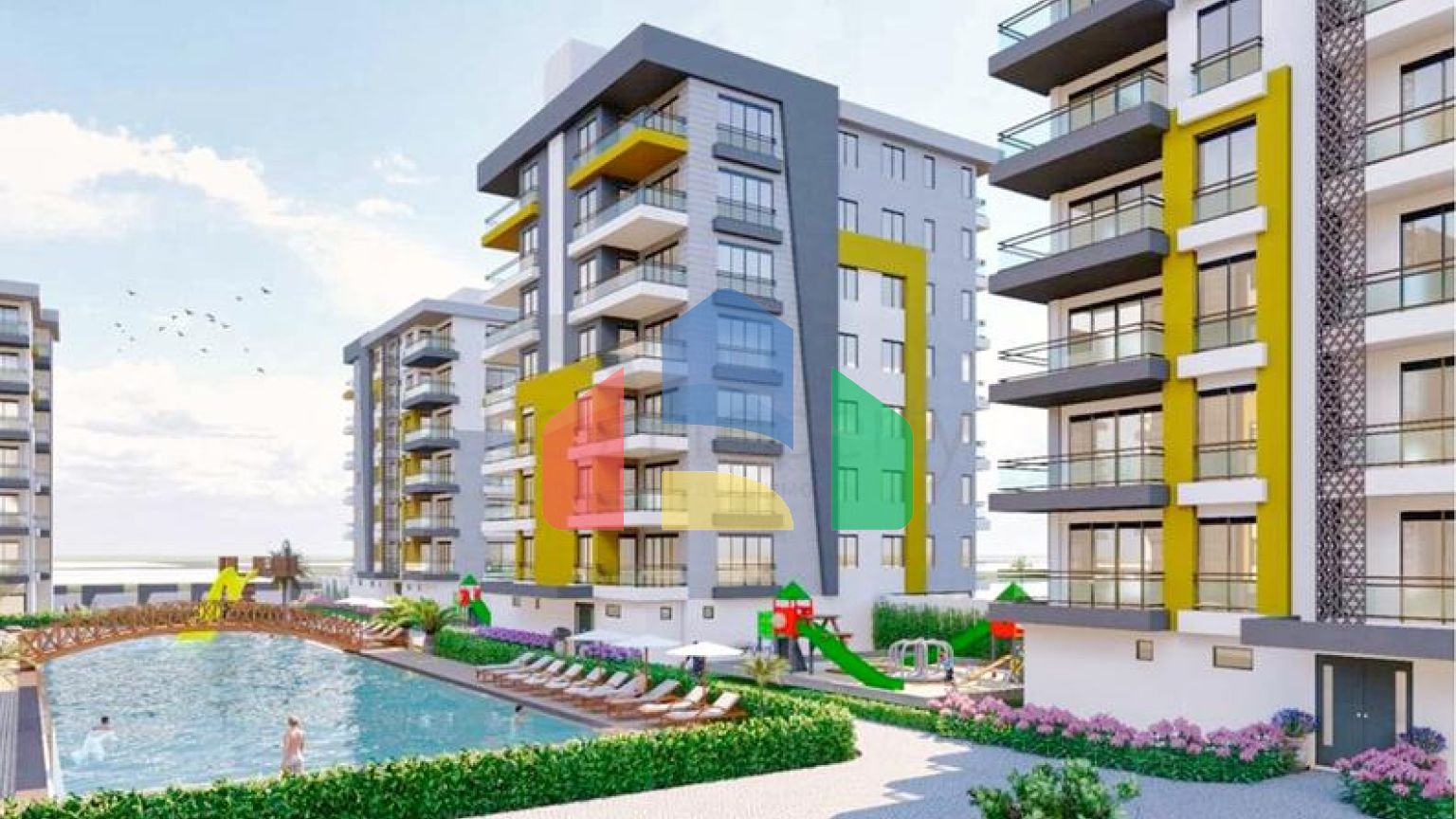 Квартири планування 2+1 , 3+1 і 4+1 в районі Кепез - Анталія