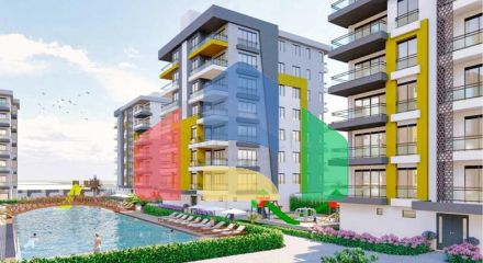 Квартири планування 2+1 , 3+1 і 4+1 в районі Кепез - Анталія