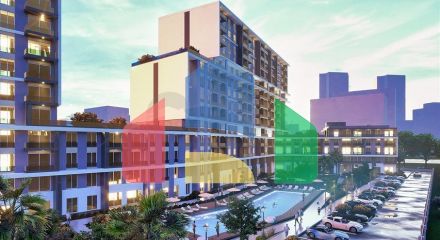 1+1 and 2+1 apartments in Kepez - Antalya area