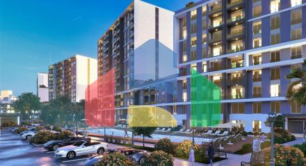 1+1 and 2+1 apartments in Kepez - Antalya area