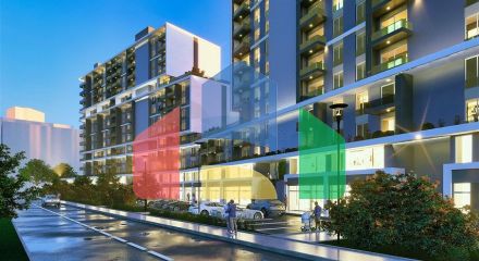 Квартири планування 1 + 1 і 2 + 1 в районі Кепез - Анталія