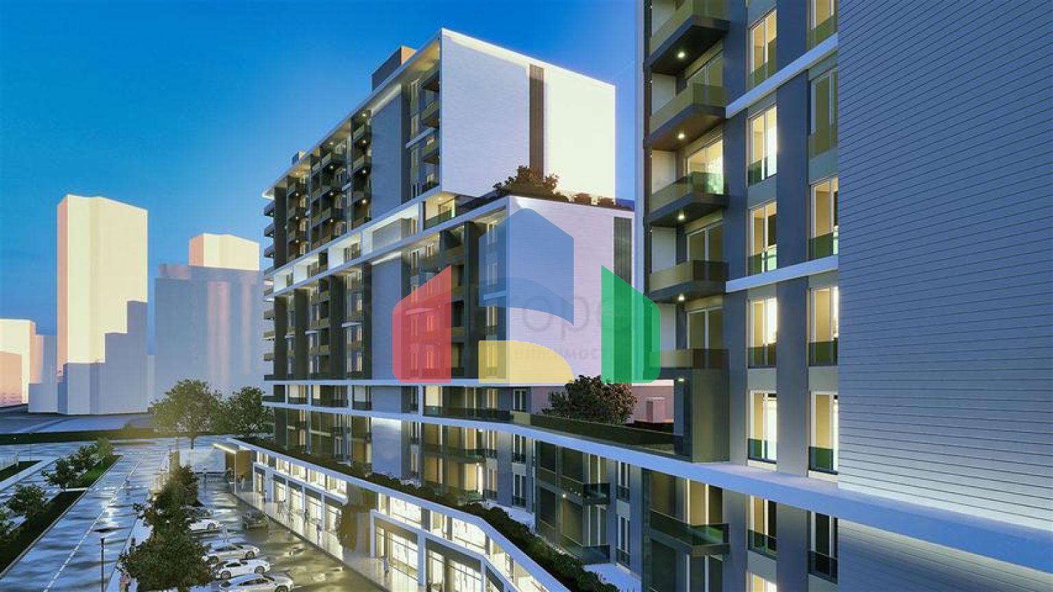 Квартири планування 1 + 1 і 2 + 1 в районі Кепез - Анталія