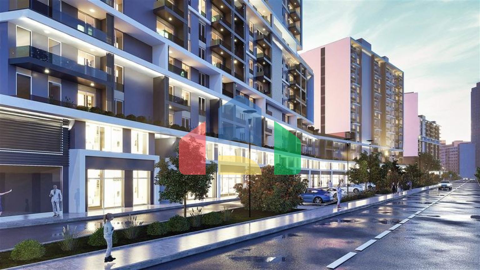 Квартири планування 1 + 1 і 2 + 1 в районі Кепез - Анталія