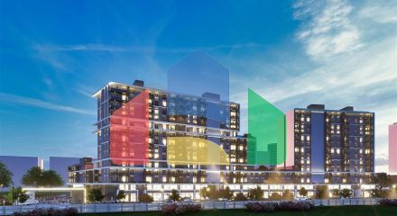 Квартири планування 1 + 1 і 2 + 1 в районі Кепез - Анталія