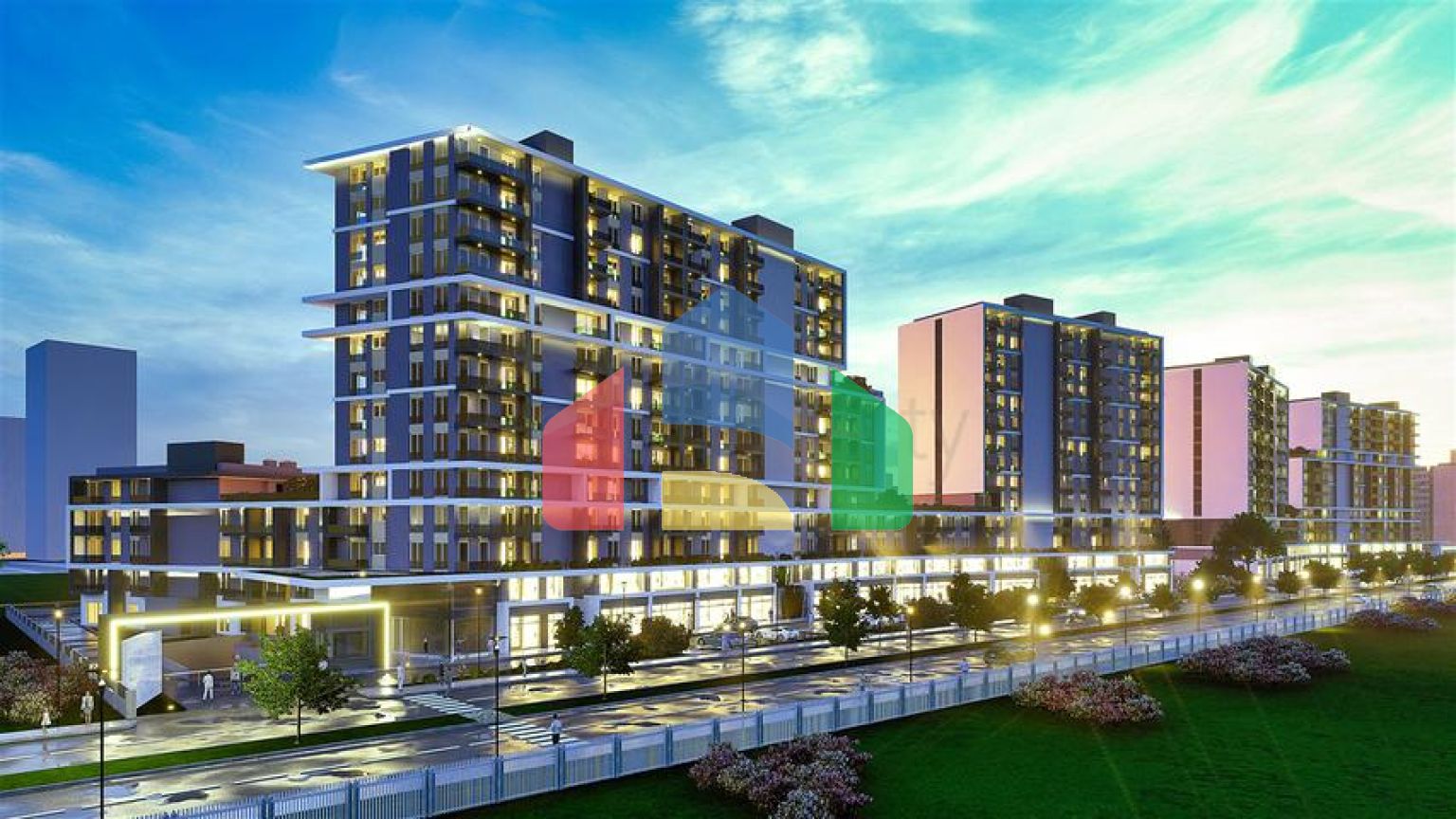 Квартири планування 1 + 1 і 2 + 1 в районі Кепез - Анталія